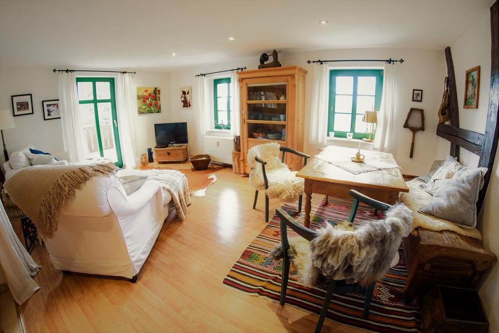 Traumhaftes Elb-Chalet Dresden Bagian luar foto