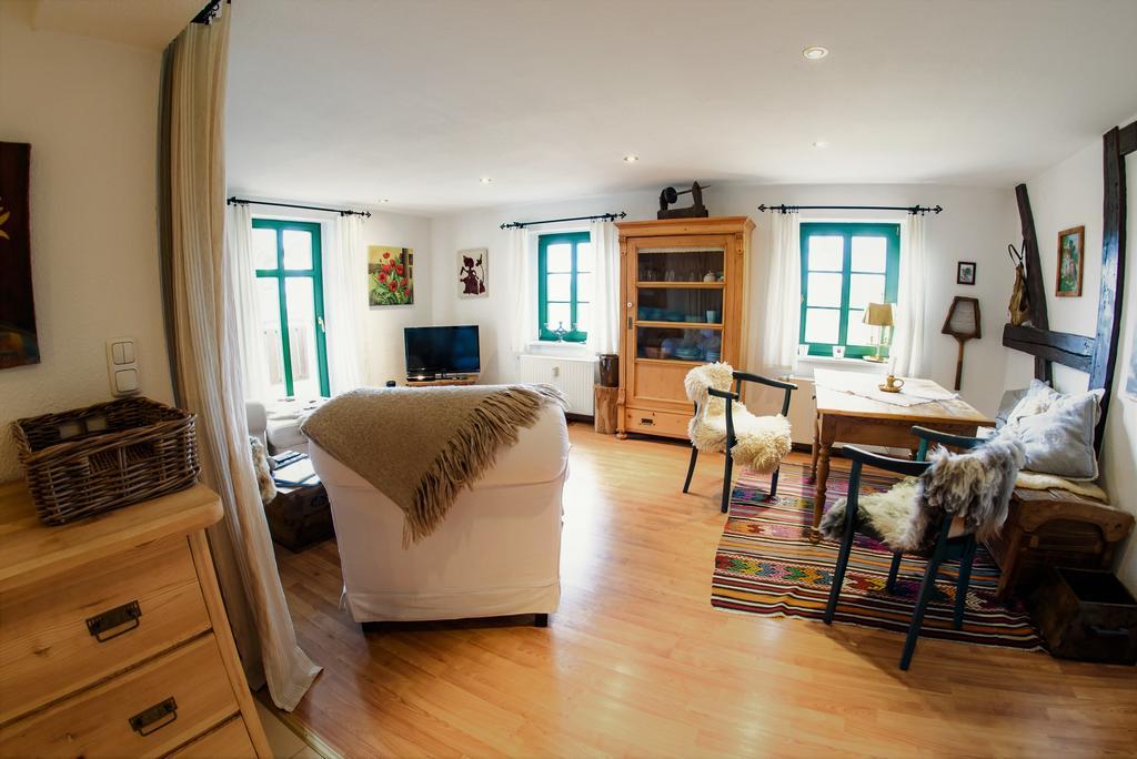 Traumhaftes Elb-Chalet Dresden Bagian luar foto